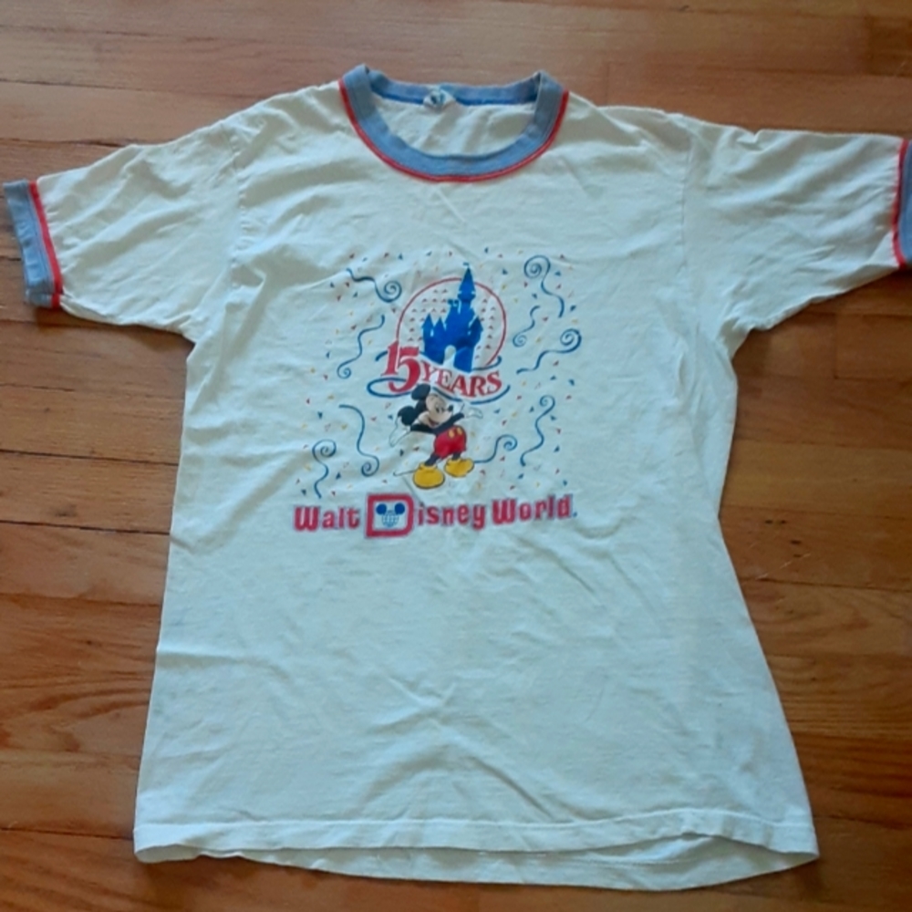 VINTAGE Girl Disney 15th Anniversary Tshirt